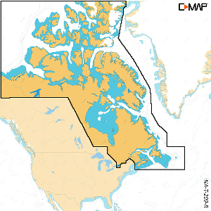 C-MAP REVEAL X - Canada North & East, M-NA-T-209-R-MS