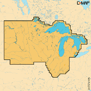 C-MAP REVEAL X - U.S. Lakes North Central, M-NA-T-212-R-MS