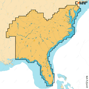 C-MAP REVEAL X - U.S. Lakes South East