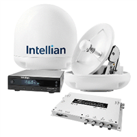 Intellian i3 US System with DISH/Bell MIM-2 (with 3M RG6 Cable) & 15M RG6 Cable, B4-309DN2