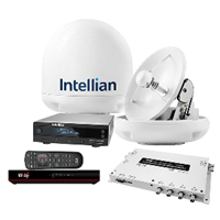 Intellian i3 US System with DISH/Bell MIM-2 (w/3M RG6 Cable) 15M RG6 Cable & DISH HD Wally Receiver, B4-309DNSB2