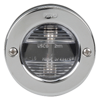 Perko Vertical Mount Stern Light 12VDC with STS Bezel 0946DP1STS