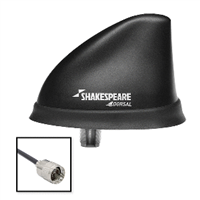 Shakespeare Dorsal Antenna Black Low Profile 26' RGB Cable with PL-259