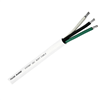 Pacer Round 3 Conductor Cable - 250' - 12/3 AWG - Black, Green & White