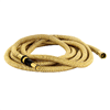 HoseCoil 50' Expandable PRO with Brass Twist Nozzle & Nylon Mesh Bag - Gold/White