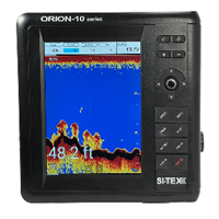 SI-TEX 10" Chartplotter System with Internal GPS & C-MAP 4D Card