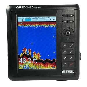 SI-TEX 10" Chartplotter System with Internal GPS & C-MAP 4D Card