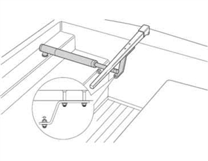 Raymarine Tiller Bracket 1 inch, D009