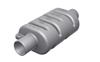VETUS Plastic Muffler MP100 for Inner Diameter Hose of 4" 