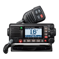 Standard Horizon GX2400B Matrix Black VHF/AIS Integrated GPS/AIS/NMEA 2000 with 30W Hailer