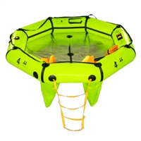 Superior Life-Saving HALO 4P Single Tube Life Raft in Valise Bag