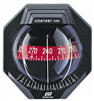 Plastimo Contest 130 Compass Black, Red card with tilted bulkhead, 17292