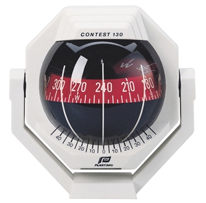 Plastimo Contest 130 Compass White, Black card, 17295