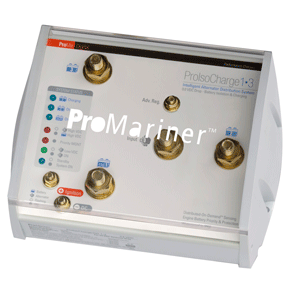 ProMariner ProIsoCharge 250 Amp Batter Isolator 12v 1 Alternator 3 Batteries