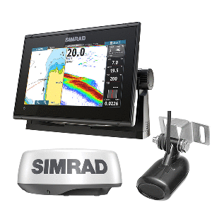 Simrad GO9 XSE Halo20 radar 83/200 kHz Skimmer C-Map Discover, 000-16294-001