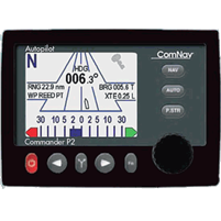 Comnav Commander P2 Color Display Autopilot with 45 Deg Fluxgate & Seastar Smartstick Linear Feedback, 10110015