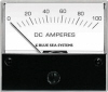 Blue Sea 8017 DC Analog Ammeter, 2-3/4" Face, 0-100Aeres DC