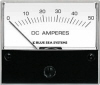 Blue Sea 8022 DC Analog Ammeter, 2-3/4 Face, 0-50Aeres DC