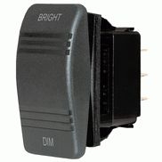 Blue Sea 8291 Dimmer Control Switch, Black