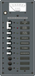 Blue Sea Panel 120VAC Main 8 Position & Voltmeter 8488