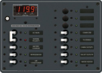 Blue Sea Panel AC Main & 11 Positions 220VAC (European) CE 8507