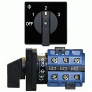 Blue Sea 9010 Switch, AV 120VAC 32A OFF &3 Positions 9010