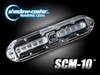 Shadow-Caster SCM-10 LED Underwater Light, Stainless Steel  Housing, Great White