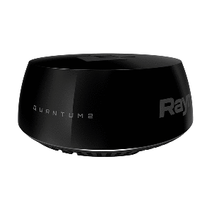 Raymarine Black Q24D Quantum 2 Doppler Radar with 15M Power & Data Cables T70550