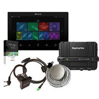 Raymarine Axiom XL 16 & RVX1000 Bundle Pack with GA200 GPS Antenna, RCR-SD Card Reader, External Alarm Module, Alarm/Video Input