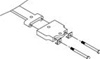 Seastar Tiller Arm Adapt Kit For 89 Mercury, HO5035
