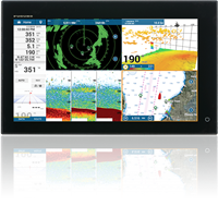 Furuno TZT16F 16" Hybrid-Control TZtouch3 Multi Function Display Chart Plotter/Fish Finder