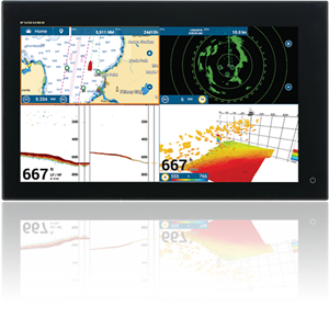 Furuno TZT19F 19" Hybrid-Control TZtouch3 Multi Function Display Chart Plotter/Fish Finder