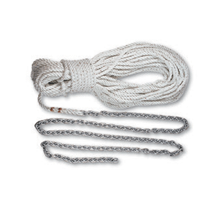 Lewmar Spliced Rope & Chain 5' of 1/4" G4 Chain with 100' 1/2" Line