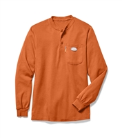 Rasco Henley Orange T Shirt #FR0101OR