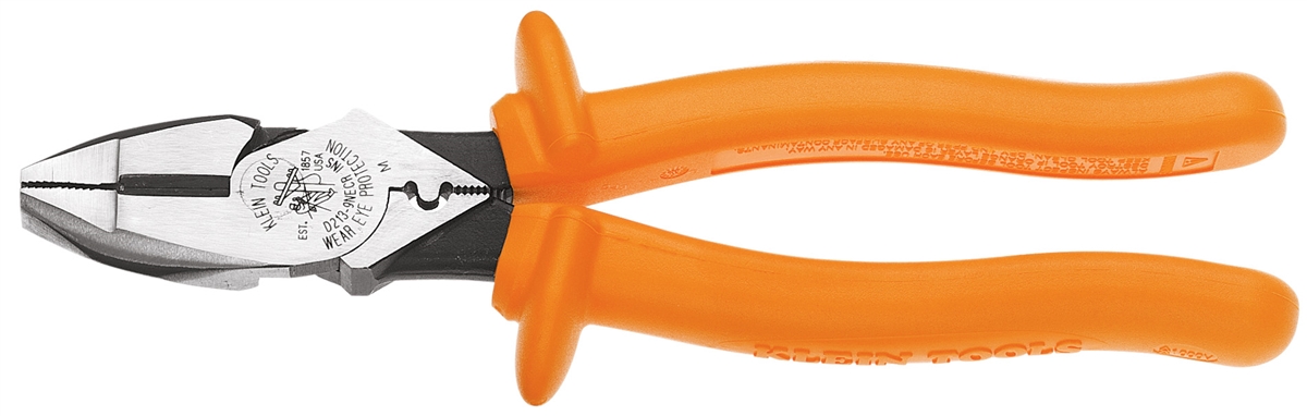 Insulated High-Leverage NE-Type Side Cutting Pliers