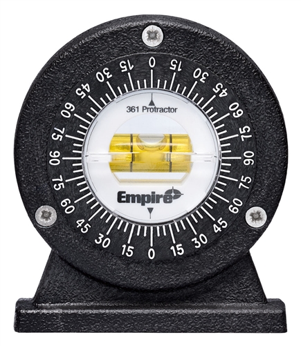 Empire Small Angle Magnetic Protractor 361