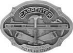 Carpenter Belt Buckle #0256E