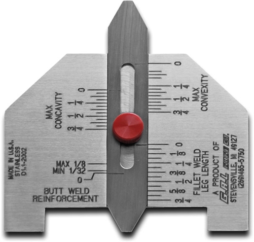 G.A.L Gage A.W.S. Weld Gauge # Gal-6