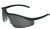 Tri-Wear - Onyx Frame - Gray Anti-Fog Lens #135-T2112AF