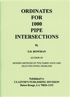 Ordinates For 1000 Pipe Intersections   #PBB6