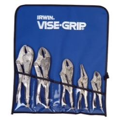 5 Piece Locking Plier Set #VGP538KB