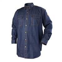 TruGuard 200 FR Cotton Denim Work Shirt #FS8-DNM