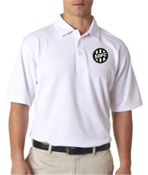 UltraClubÂ® Men's Platinum Performance Jacquard Polo