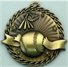 Baseball Medal Gold 2 inches