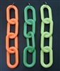 5"-4 Link Dark Green Plastic Chain