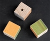 Maple Colored Hardwood 1.25"x1.25" Cubes 30pkg