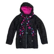 S. Rothschild hooded jacket with scarf