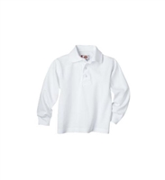 Dickies Long Sleeve Adult Size Pique Polo Shirt