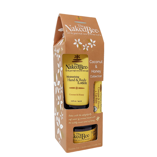 The Naked Bee Coconut & Honey Gift Set