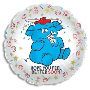 Feel Better Elephant Balloon